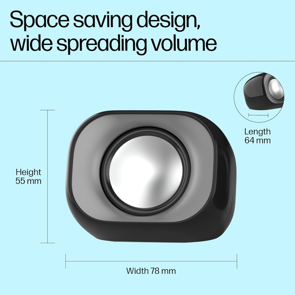 HP Mini AUX Speaker (DHS-2111) 6w view 3